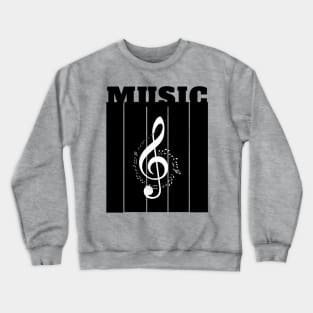 music Crewneck Sweatshirt